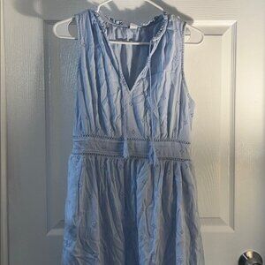 Old Navy Light Blue High Low Dress